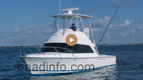 Bertram 35 Flybridge anmeldelser og tekniske specifikationer